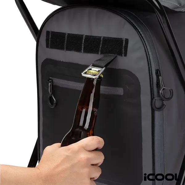 iCOOL® Cape Town 20-Can Capacity Backpack Cooler Chair - iCOOL® Cape Town 20-Can Capacity Backpack Cooler Chair - Image 7 of 11