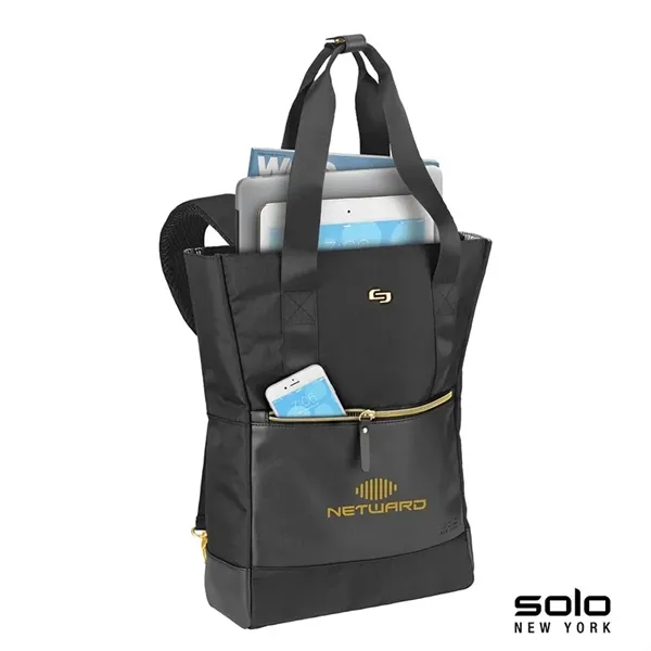 Solo New York Parker Hybrid Backpack Tote - Solo New York Parker Hybrid Backpack Tote - Image 4 of 11