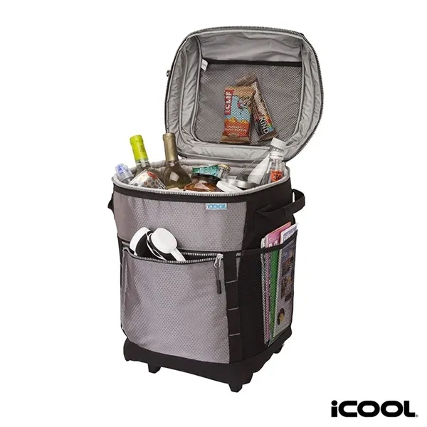 iCOOL® Riviera Rolling Cooler Bag - iCOOL® Riviera Rolling Cooler Bag - Image 1 of 7