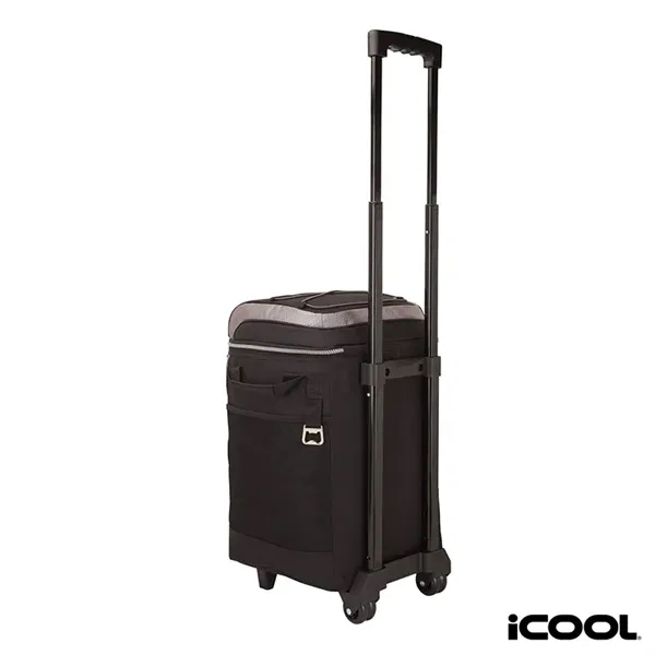 iCOOL® Riviera Rolling Cooler Bag - iCOOL® Riviera Rolling Cooler Bag - Image 3 of 7
