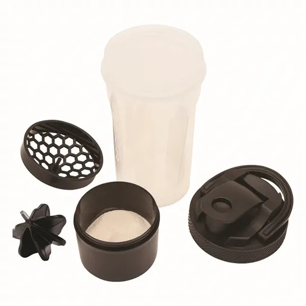 Lava 24 oz. Fitness Shaker Cup - Lava 24 oz. Fitness Shaker Cup - Image 4 of 21