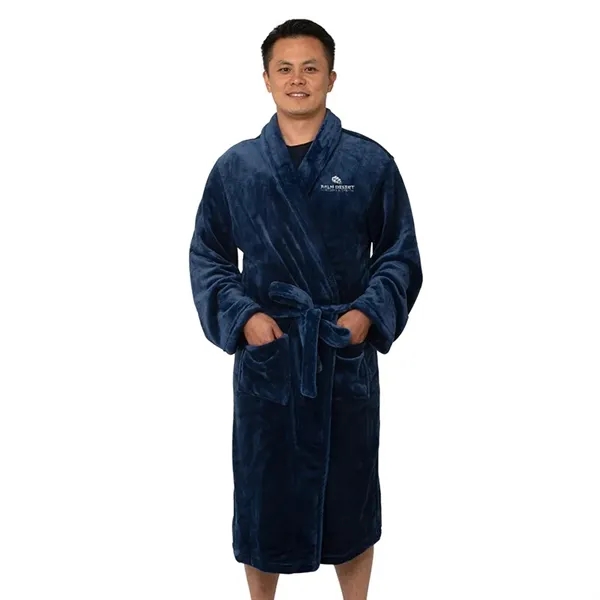 Leisure Mink Touch Luxury Robe - Leisure Mink Touch Luxury Robe - Image 5 of 12