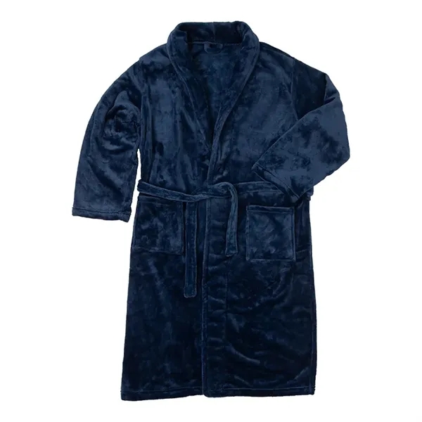 Leisure Mink Touch Luxury Robe - Leisure Mink Touch Luxury Robe - Image 7 of 12