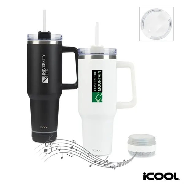 iCOOL® Borrego 40 oz. Double Wall, Stainless Steel Travel...