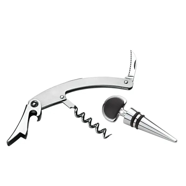 Custom Silver Spring 2-Piece Wine Set