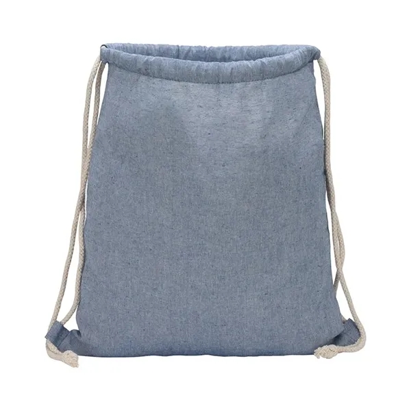 Huron Recycled Cotton Drawstring Tote - Huron Recycled Cotton Drawstring Tote - Image 2 of 11