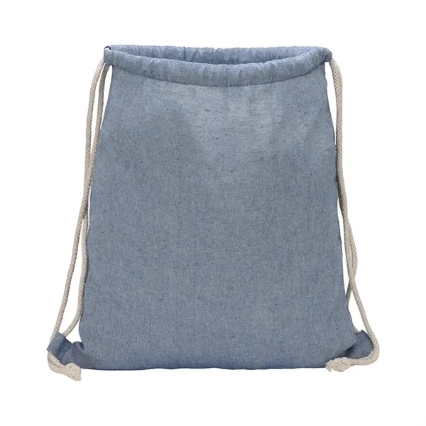 Huron Recycled Cotton Drawstring Tote - Huron Recycled Cotton Drawstring Tote - Image 7 of 11