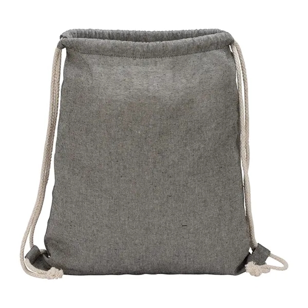 Huron Recycled Cotton Drawstring Tote - Huron Recycled Cotton Drawstring Tote - Image 11 of 11