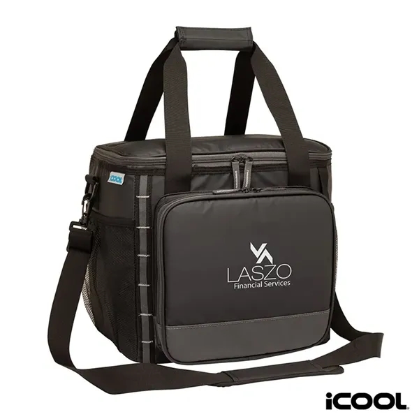 iCOOL® Denver 24-Can Cooler Bag - iCOOL® Denver 24-Can Cooler Bag - Image 4 of 8