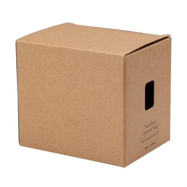 Arabica 15 oz. Two-Tone Ceramic Mug - Arabica 15 oz. Two-Tone Ceramic Mug - Image 11 of 12