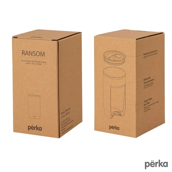 Perka® Ransom 13 oz. Double Wall, Stainless Steel Tumbler - Perka® Ransom 13 oz. Double Wall, Stainless Steel Tumbler - Image 16 of 18