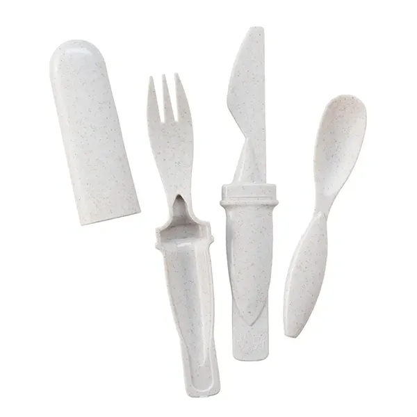 Arroyo II Bamboo Fiber Cutlery Set - Arroyo II Bamboo Fiber Cutlery Set - Image 12 of 21