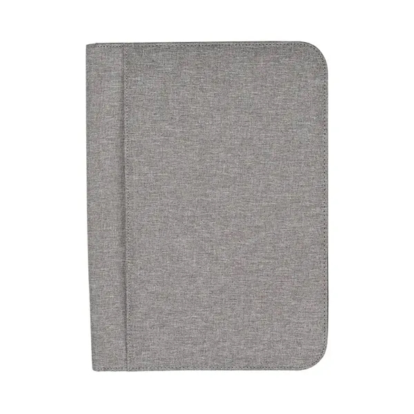 Sterling RPET Zippered Letter Size Padfolio - Sterling RPET Zippered Letter Size Padfolio - Image 2 of 7