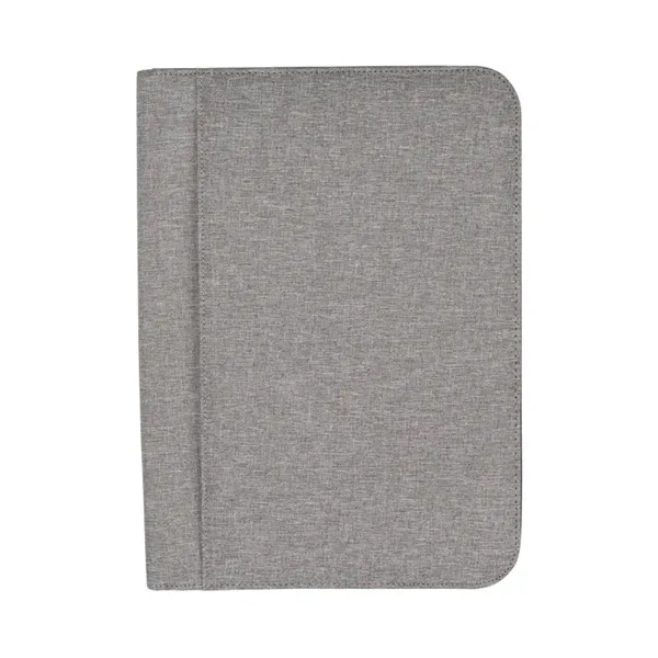 Sterling RPET Zippered Letter Size Padfolio - Sterling RPET Zippered Letter Size Padfolio - Image 7 of 7