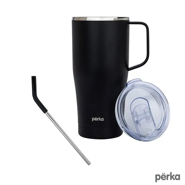 Perka® Clayton 20 oz. Double Wall, Stainless Steel Travel... - Perka® Clayton 20 oz. Double Wall, Stainless Steel Travel... - Image 3 of 13