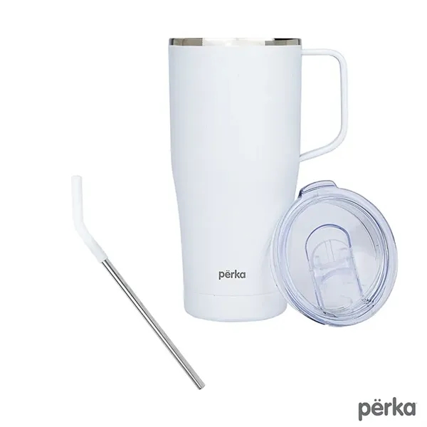 Perka® Clayton 20 oz. Double Wall, Stainless Steel Travel... - Perka® Clayton 20 oz. Double Wall, Stainless Steel Travel... - Image 9 of 13