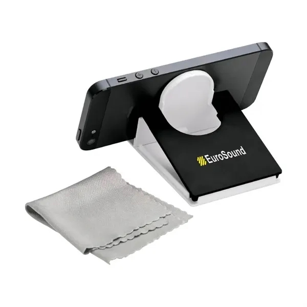 Bacco Phone / Tablet Stand with Microfiber Cloth - Bacco Phone / Tablet Stand with Microfiber Cloth - Image 6 of 15
