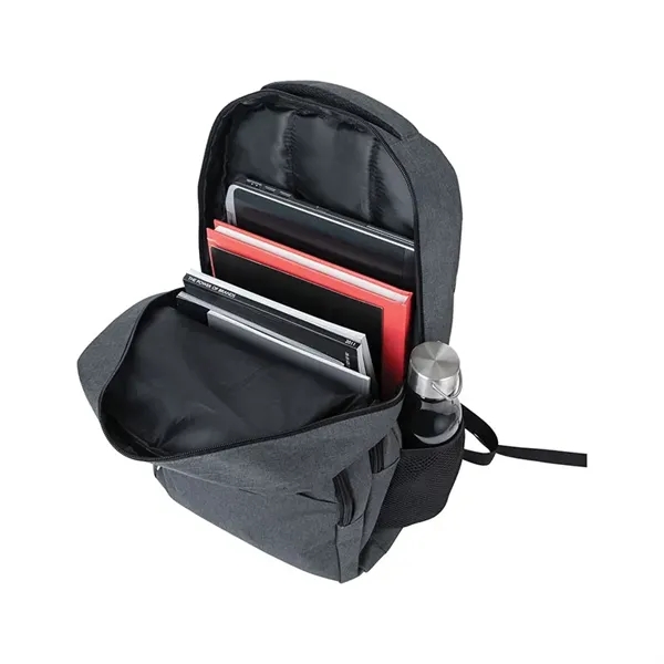 Spencer RPET Laptop Backpack - Spencer RPET Laptop Backpack - Image 2 of 6
