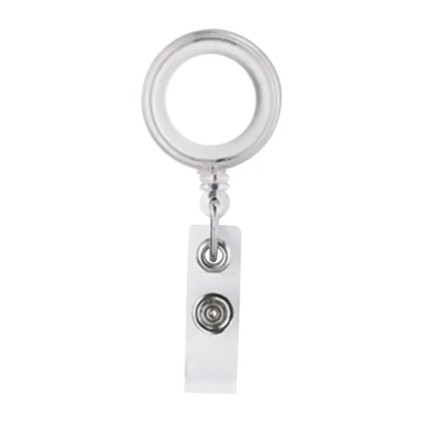 Delfino Badge Holder with Crocodile Clip - Delfino Badge Holder with Crocodile Clip - Image 2 of 12