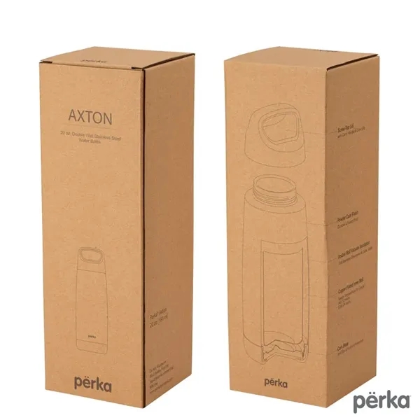 Perka® Axton 20 oz. Double Wall, Stainless Steel Bottle - Perka® Axton 20 oz. Double Wall, Stainless Steel Bottle - Image 15 of 24
