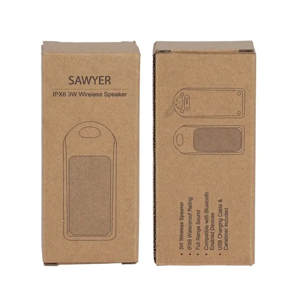 Sawyer IPX6 3W Bluetooth Speaker - Sawyer IPX6 3W Bluetooth Speaker - Image 8 of 9