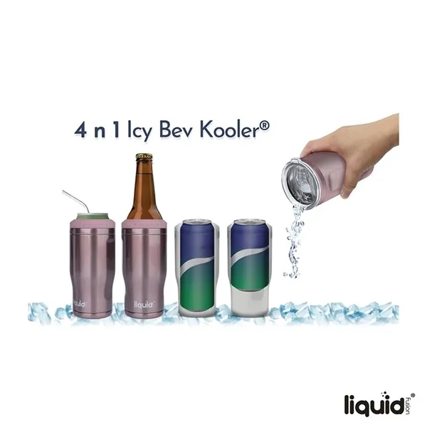 Liquid Fusion® Icy Bev Kooler® 4-In-1 Double Wall Stainle... - Liquid Fusion® Icy Bev Kooler® 4-In-1 Double Wall Stainle... - Image 3 of 6