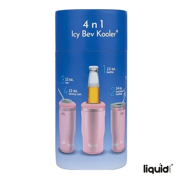 Liquid Fusion® Icy Bev Kooler® 4-In-1 Double Wall Stainle... - Liquid Fusion® Icy Bev Kooler® 4-In-1 Double Wall Stainle... - Image 5 of 6