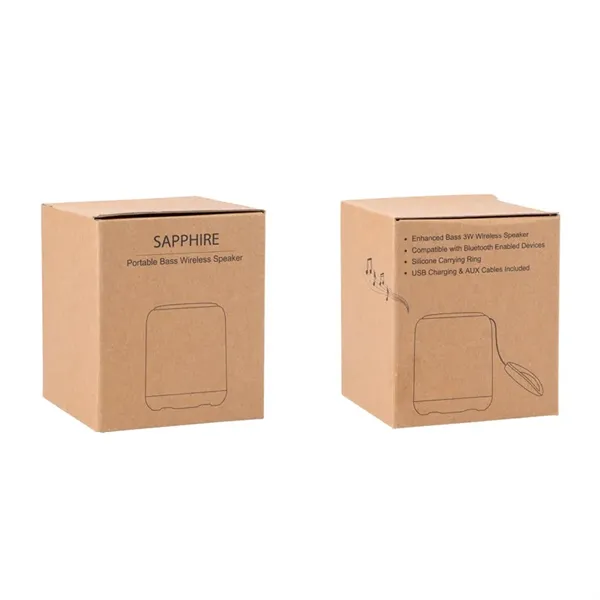 Sapphire 40mm 3W Bluetooth Speaker - Sapphire 40mm 3W Bluetooth Speaker - Image 1 of 7