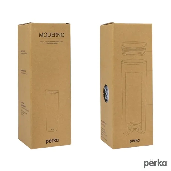 Perka® Moderno 20 oz. Double Wall, Stainless Steel Tumbler - Perka® Moderno 20 oz. Double Wall, Stainless Steel Tumbler - Image 2 of 16