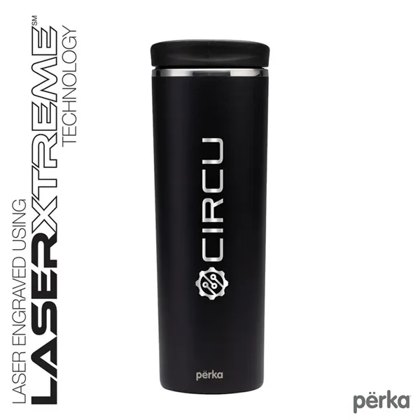 Perka® Moderno 20 oz. Double Wall, Stainless Steel Tumbler - Perka® Moderno 20 oz. Double Wall, Stainless Steel Tumbler - Image 4 of 16