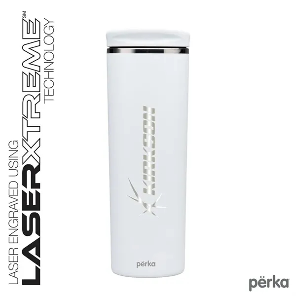 Perka® Moderno 20 oz. Double Wall, Stainless Steel Tumbler - Perka® Moderno 20 oz. Double Wall, Stainless Steel Tumbler - Image 11 of 16