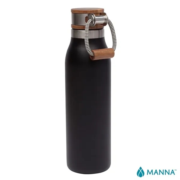 Manna™ 18 oz. Ascend Stainless Steel Water Bottle w/ Acac... - Manna™ 18 oz. Ascend Stainless Steel Water Bottle w/ Acac... - Image 1 of 16