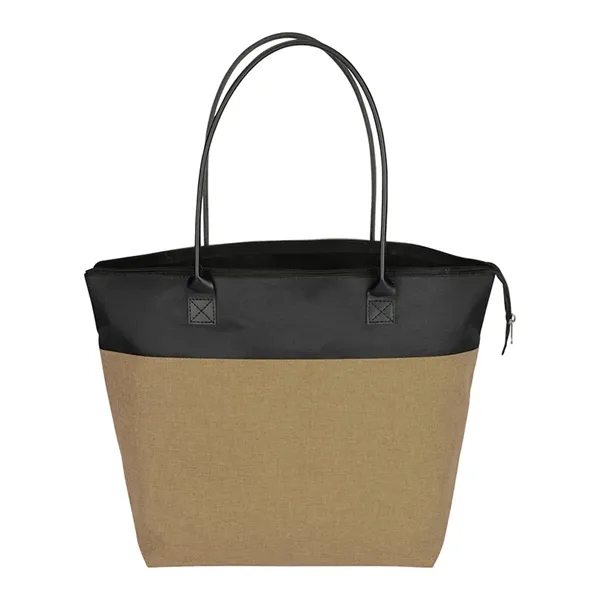 Abigail Two-Tone Tote Bag - Abigail Two-Tone Tote Bag - Image 2 of 8