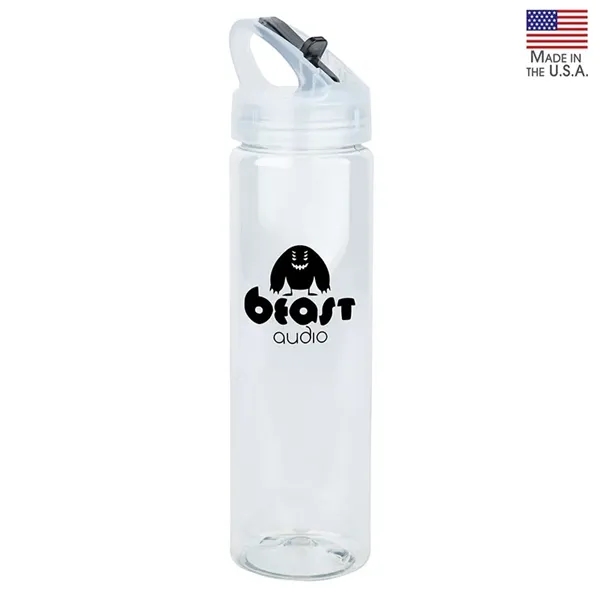 NEWPORT II 25 oz. PET Bottle with Flip Spout - NEWPORT II 25 oz. PET Bottle with Flip Spout - Image 1 of 21