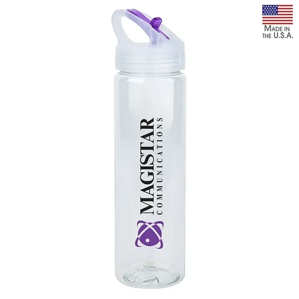 NEWPORT II 25 oz. PET Bottle with Flip Spout - NEWPORT II 25 oz. PET Bottle with Flip Spout - Image 13 of 21