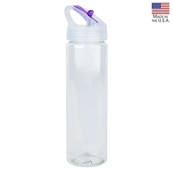 NEWPORT II 25 oz. PET Bottle with Flip Spout - NEWPORT II 25 oz. PET Bottle with Flip Spout - Image 15 of 21