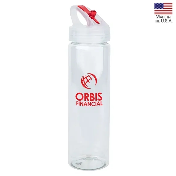 NEWPORT II 25 oz. PET Bottle with Flip Spout - NEWPORT II 25 oz. PET Bottle with Flip Spout - Image 16 of 21