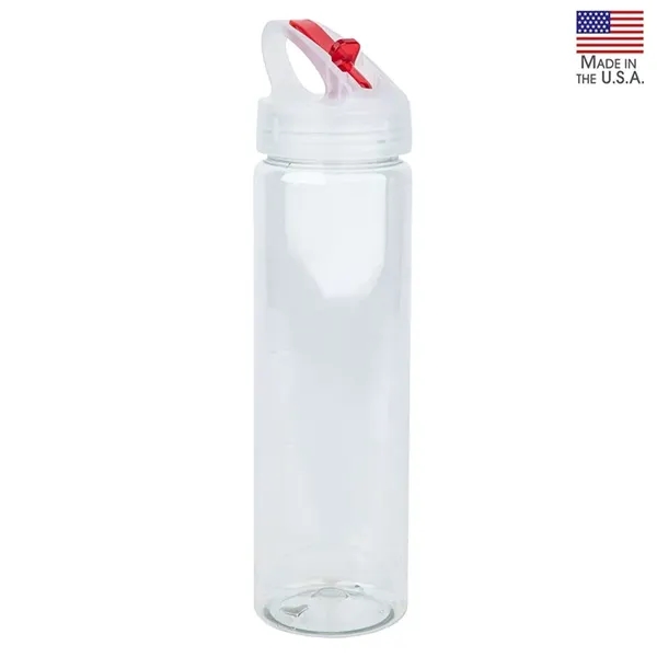 NEWPORT II 25 oz. PET Bottle with Flip Spout - NEWPORT II 25 oz. PET Bottle with Flip Spout - Image 18 of 21