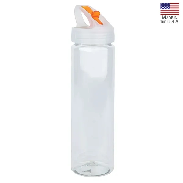 NEWPORT II 25 oz. PET Bottle with Flip Spout - NEWPORT II 25 oz. PET Bottle with Flip Spout - Image 21 of 21