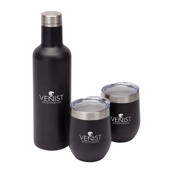 Bliss Wine Bottle & 2 Tumbler Gift Set - Bliss Wine Bottle & 2 Tumbler Gift Set - Image 2 of 9