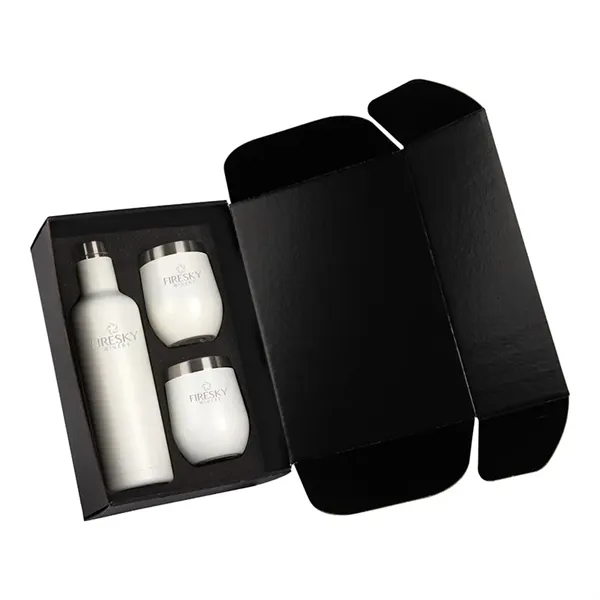 Bliss Wine Bottle & 2 Tumbler Gift Set - Bliss Wine Bottle & 2 Tumbler Gift Set - Image 8 of 9