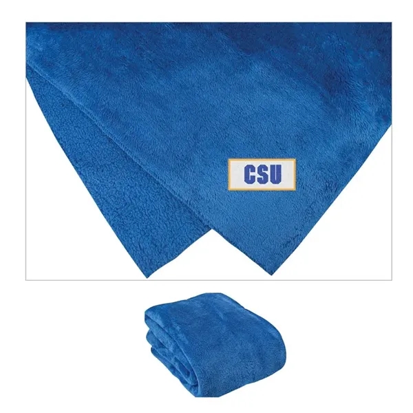 Shetland Sherpa 50 x 60 Reversible Blanket - Shetland Sherpa 50 x 60 Reversible Blanket - Image 14 of 36