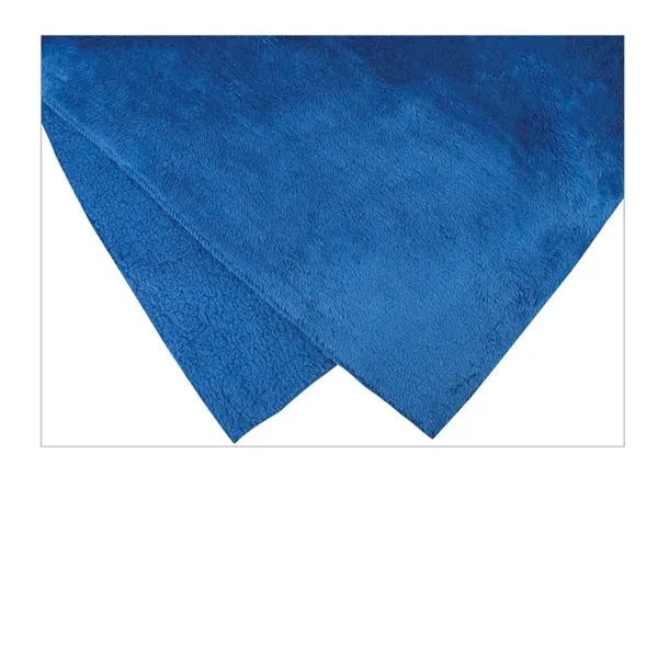 Shetland Sherpa 50 x 60 Reversible Blanket - Shetland Sherpa 50 x 60 Reversible Blanket - Image 16 of 36