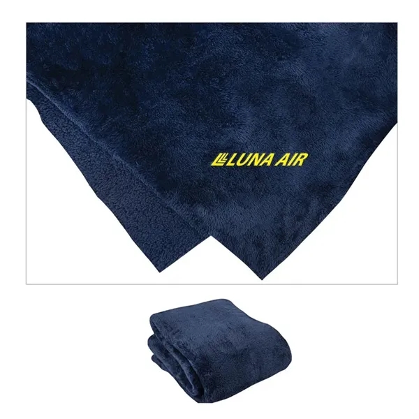 Shetland Sherpa 50 x 60 Reversible Blanket - Shetland Sherpa 50 x 60 Reversible Blanket - Image 26 of 36