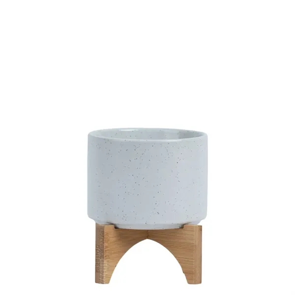 Saratoga Ceramic Flower Pot - Saratoga Ceramic Flower Pot - Image 13 of 13