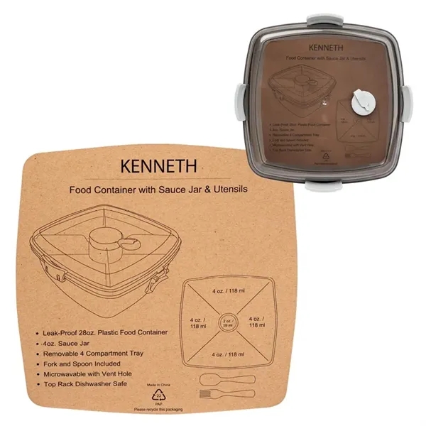 Kenneth Plastic Food Container Set - Kenneth Plastic Food Container Set - Image 9 of 10