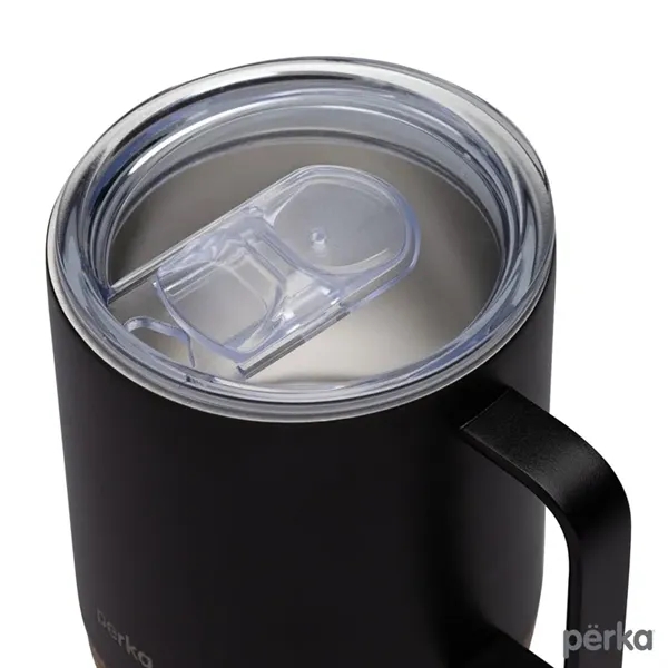 Perka® Wyatt 12 oz. Double Wall, Stainless Steel Camping Mug - Perka® Wyatt 12 oz. Double Wall, Stainless Steel Camping Mug - Image 6 of 28
