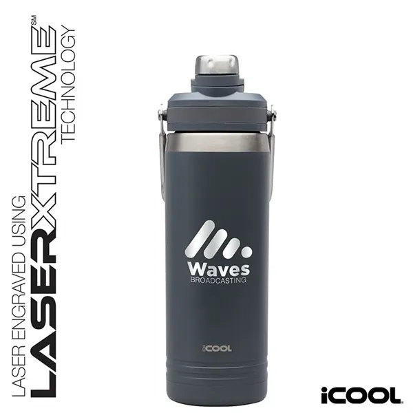 iCOOL® Lakewood 24 oz. Double Wall, Stainless Steel Bottle - iCOOL® Lakewood 24 oz. Double Wall, Stainless Steel Bottle - Image 28 of 45