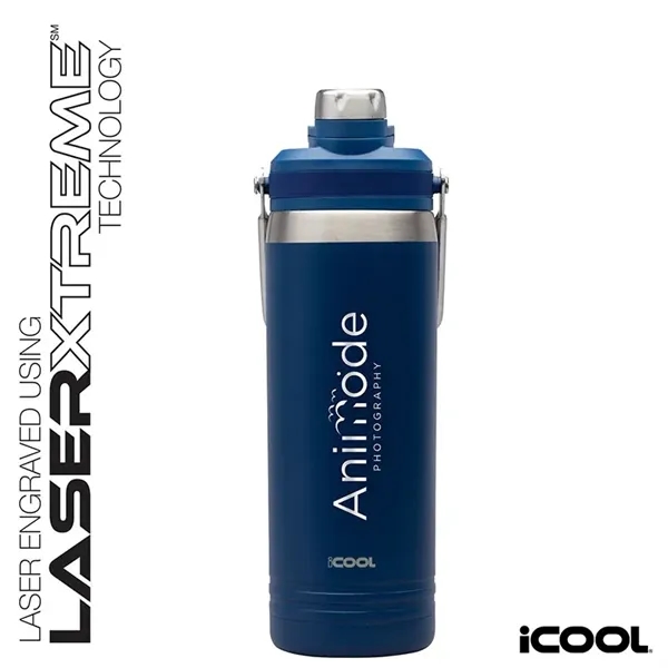 iCOOL® Lakewood 24 oz. Double Wall, Stainless Steel Bottle - iCOOL® Lakewood 24 oz. Double Wall, Stainless Steel Bottle - Image 30 of 45