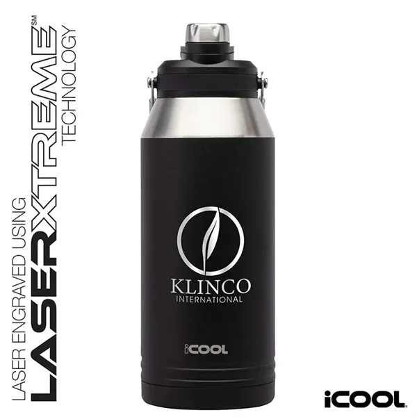 iCOOL® Lakewood 40 oz. Double Wall, Stainless Steel Bottle - iCOOL® Lakewood 40 oz. Double Wall, Stainless Steel Bottle - Image 2 of 16